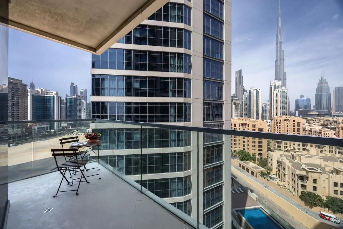 Luxury Downtown 1-Bedroom With Burj Khalifa Views Dubai 0*,